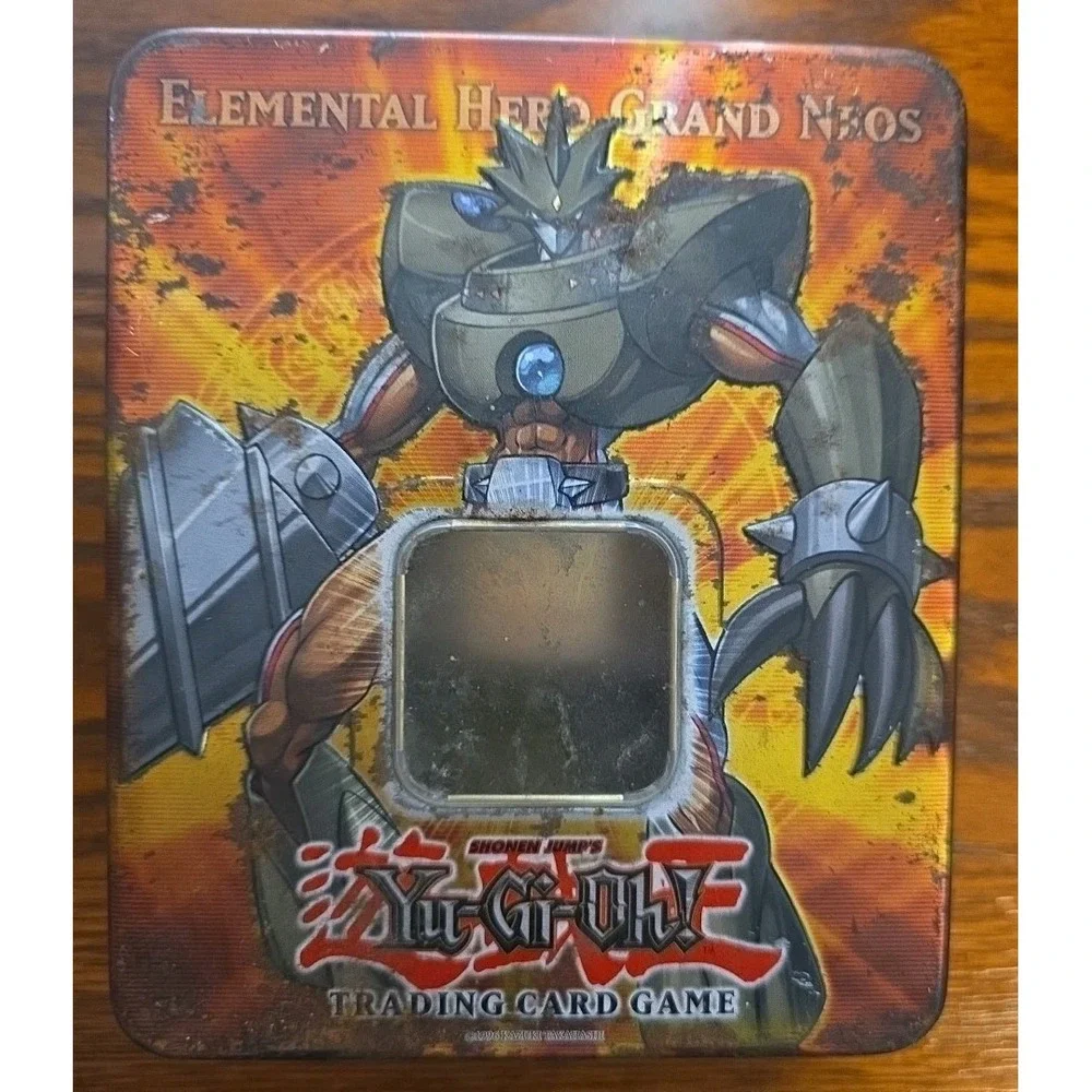 3 YuGiOh Empty Collectible Tins Majestic‎ Dragon, Elemental Hero, Crystal Beast